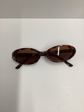 Aire Uni-Sex Fornax Dark Tort Oval Sunglasses